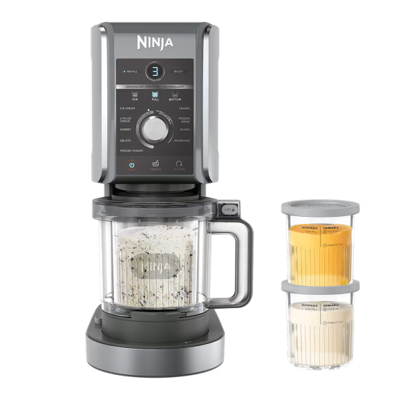 Ninja Creami XL 10-en-1 NC601EU Bleu / 2 pots de 709 ml